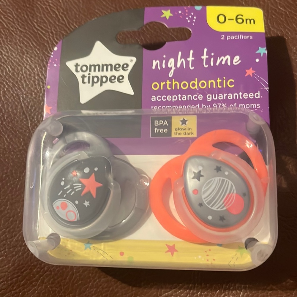 Tommee Tippee night time pacifiers